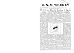 U.N.M. Weekly, Volume 010, No 9, 10/12/1907 by University of New Mexico