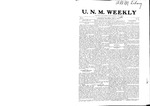 U.N.M. Weekly, Volume 010, No 33, 4/12/1908 by University of New Mexico