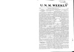 U.N.M. Weekly, Volume 010, No 34, 4/19/1908 by University of New Mexico