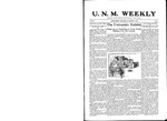U.N.M. Weekly, Volume 011, No 7, 10/3/1908 by University of New Mexico