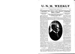 U.N.M. Weekly, Volume 011, No 23, 2/13/1909 by University of New Mexico