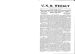 U.N.M. Weekly, Volume 011, No 26, 3/6/1909 by University of New Mexico