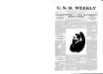 U.N.M. Weekly, Volume 011, No 27, 3/13/1909 by University of New Mexico