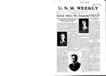 U.N.M. Weekly, Volume 011, No 30, 4/3/1909 by University of New Mexico