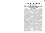 U.N.M. Weekly, Volume 012, No 23, 2/12/1910 by University of New Mexico
