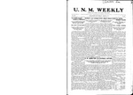 U.N.M. Weekly, Volume 012, No 26, 3/5/1910 by University of New Mexico