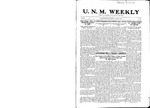 U.N.M. Weekly, Volume 012, No 30, 4/2/1910 by University of New Mexico