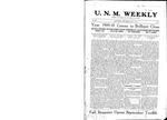 U.N.M. Weekly, Volume 012, No 37, 5/21/1910 by University of New Mexico