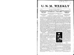 U.N.M. Weekly, Volume 013, No 2, 9/17/1910 by University of New Mexico