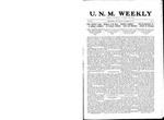 U.N.M. Weekly, Volume 013, No 14, 12/10/1910 by University of New Mexico