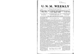 U.N.M. Weekly, Volume 013, No 15, 12/17/1910 by University of New Mexico
