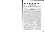 U.N.M. Weekly, Volume 013, No 20, 2/4/1911 by University of New Mexico
