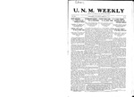 U.N.M. Weekly, Volume 013, No 21, 2/11/1911 by University of New Mexico