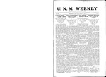 U.N.M. Weekly, Volume 013, No 27, 3/25/1911 by University of New Mexico