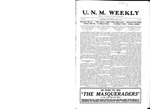 U.N.M. Weekly, Volume 013, No 30, 4/15/1911 by University of New Mexico