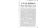U.N.M. Weekly, Volume 013, No 31, 4/22/1911 by University of New Mexico