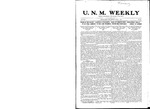 U.N.M. Weekly, Volume 013, No 36, 6/1/1911 by University of New Mexico