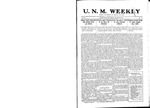 U.N.M. Weekly, Volume 014, No 17, 1/13/1912 by University of New Mexico