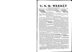 U.N.M. Weekly, Volume 014, No 21, 2/10/1912 by University of New Mexico
