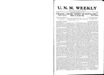 U.N.M. Weekly, Volume 014, No 34, 5/11/1912 by University of New Mexico