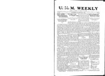 U.N.M. Weekly, Volume 014, No 36, 5/25/1912 by University of New Mexico