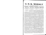 U.N.M. Weekly, Volume 015, No 24, 3/10/1913 by University of New Mexico