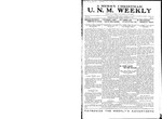 U.N.M. Weekly, Volume 016, No 16, 12/23/1913 by University of New Mexico