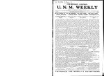 U.N.M. Weekly, Volume 016, No 17, 1/13/1914 by University of New Mexico