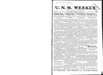 U.N.M. Weekly, Volume 016, No 18, 1/20/1914 by University of New Mexico
