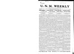 U.N.M. Weekly, Volume 016, No 20, 2/3/1914 by University of New Mexico