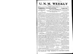 U.N.M. Weekly, Volume 016, No 23, 2/24/1914 by University of New Mexico