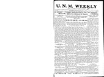 U.N.M. Weekly, Volume 016, No 33, 5/5/1914 by University of New Mexico