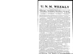 U.N.M. Weekly, Volume 016, No 34, 5/12/1914 by University of New Mexico