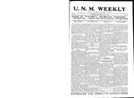 U.N.M. Weekly, Volume 016, No 35, 5/19/1914 by University of New Mexico