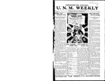 U.N.M. Weekly, Volume 017, No 11, 11/3/1914 by University of New Mexico
