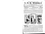 U.N.M. Weekly, Volume 018, No 16, 12/14/1915 by University of New Mexico