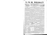U.N.M. Weekly, Volume 018, No 25, 2/29/1916 by University of New Mexico
