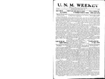 U.N.M. Weekly, Volume 018, No 26, 3/7/1916 by University of New Mexico