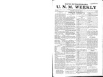 U.N.M. Weekly, Volume 018, No 27, 3/14/1916