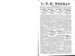 U.N.M. Weekly, Volume 018, No 28, 3/21/1916 by University of New Mexico