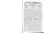 U.N.M. Weekly, Volume 018, No 33, 4/25/1916 by University of New Mexico