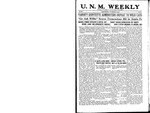 U.N.M. Weekly, Volume 019, No 23, 2/6/1917 by University of New Mexico