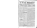 U.N.M. Weekly, Volume 019, No 34, 4/23/1917 by University of New Mexico