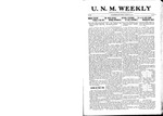 U.N.M. Weekly, Volume 020, No 12, 1/23/1918 by University of New Mexico