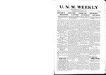 U.N.M. Weekly, Volume 020, No 17, 2/27/1918 by University of New Mexico