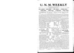 U.N.M. Weekly, Volume 020, No 18, 3/6/1918 by University of New Mexico