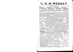U.N.M. Weekly, Volume 020, No 19, 3/13/1918 by University of New Mexico