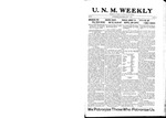 U.N.M. Weekly, Volume 020, No 26, 5/1/1918 by University of New Mexico