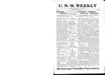 U.N.M. Weekly, Volume 020, No 29, 5/29/1918 by University of New Mexico