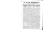 U.N.M. Weekly, Volume 021, No 7, 1/29/1919 by University of New Mexico